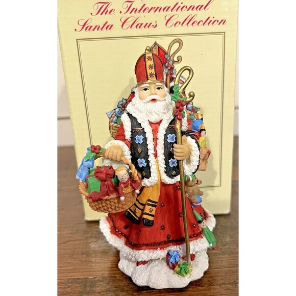 Vintage 1993 The International Santa Collection St. Nicholas Turkey - Picture 2 of 13